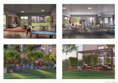 Image of 1057 Sq.ft 2 BHK Apartment / Flat for sale in Millennium Amara Phase 2, Mamurdi, Pune for Rs. 7400000
