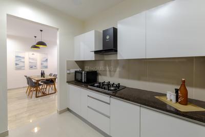 Kitchen Image of 1455 Sq.ft 2 BHK Apartment / Flat for rent in Marvel Piazza Phase 01, Viman Nagar Pune for Rs. 80000