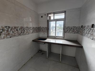 Kitchen Image of 384 Sq.ft 1 BHK Apartment / Flat for sale in Royal Pristo, Malad East Mumbai for Rs. 7500000