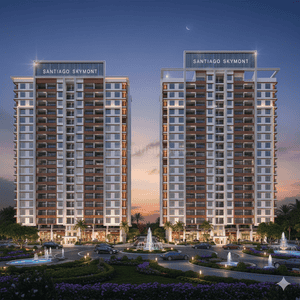 Image of 948 Sq.ft 2 BHK Apartment / Flat for sale in Santiago Skymont, Charholi Budruk, Pune for Rs. 5315658