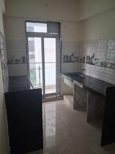 Kitchen Image of 829 Sq.ft 2 BHK Apartment / Flat for sale in Vedant Sapphire Square, Thane West Thane for Rs. 18500000