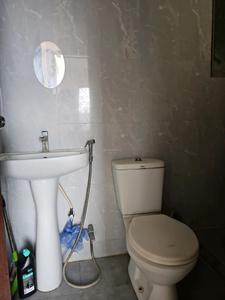 Common Bathroom Image of 600 Sq.ft 1 BHK Apartment / Flat for rent in Mainland Valencia, Wagholi Pune for Rs. 19500