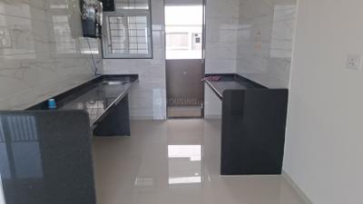 Kitchen Image of 1002 Sq.ft 2 BHK Apartment / Flat for rent in Veddant Ganesh Bella Rossa, Punawale Pune for Rs. 24000