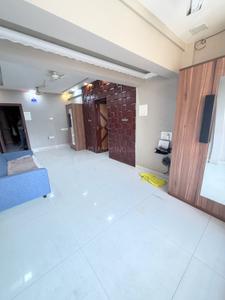Hall Image of 650 Sq.ft 1 BHK Apartment / Flat for rent in Airoli Navi Mumbai for Rs. 35000
