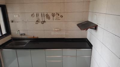 Kitchen Image of 1200 Sq.ft 2 BHK Apartment / Flat for rent in Aroma Tirupati Aakruti Greenz, Chharodi Ahmedabad for Rs. 19000