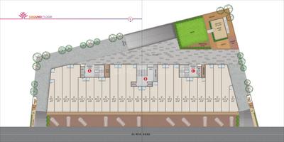 Image of 1850 Sq.ft 3 BHK Apartment / Flat for sale in South Bopal, Ahmedabad for Rs. 7975000