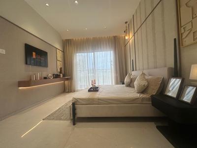 Bedroom Image of 1450 Sq.ft 3 BHK Apartment / Flat for sale in My Home Sanctuary Phase I, Mamurdi Pune for Rs. 9000000