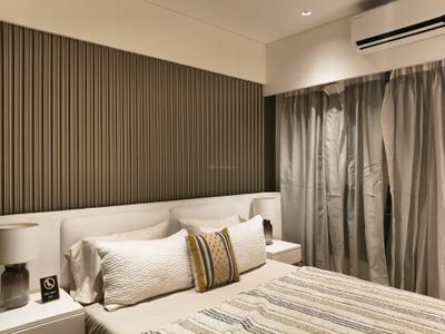 Bedroom Image of 880 Sq.ft 2 BHK Apartment / Flat for rent in Piramal Mahalaxmi South Tower, Worli Mumbai for Rs. 170000