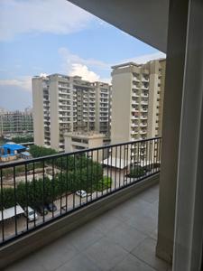 Balcony Image of 1332 Sq.ft 3 BHK Apartment / Flat for rent in Uptown Skylla, PR7 Airport Road Zirakpur for Rs. 35000
