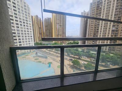 Balcony Image of 600 Sq.ft 1 BHK Apartment / Flat for sale in Amanora Future Towers, Hadapsar Pune for Rs. 8000000