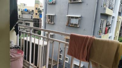 Balcony Image of 1025 Sq.ft 2 BHK Apartment / Flat for sale in Sai Garden, Santoshpur Kolkata for Rs. 7000000