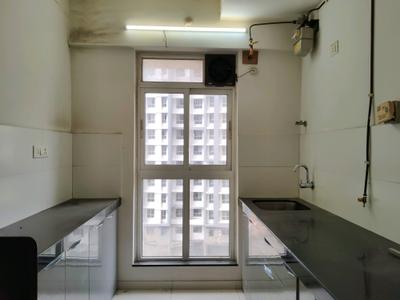 Kitchen Image of 750 Sq.ft 2 BHK Apartment / Flat for sale in Dosti West County, Thane West Thane for Rs. 14900000