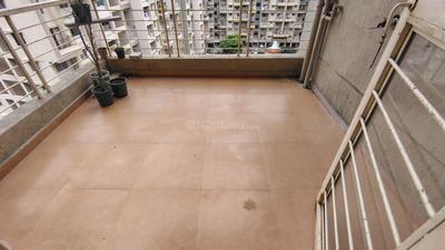 Balcony Image of 853 Sq.ft 2 BHK Apartment / Flat for rent in Karda Hari Sanskruti, Shabhaji Nagar Nashik for Rs. 11000