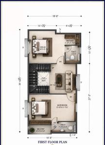 Image of 1910 Sq.ft 3 BHK Duplex for sale in West Tambaram, Chennai for Rs. 15700000