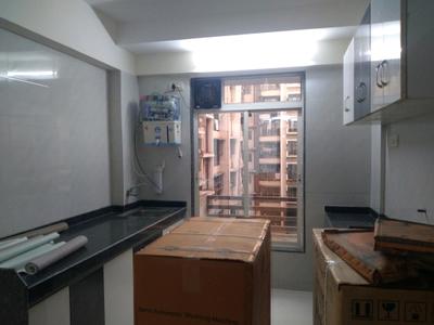 Kitchen Image of 850 Sq.ft 2 BHK Apartment / Flat for sale in Thakur Galaxy, Boisar Mumbai for Rs. 4500000