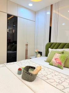 Bedroom Image of 2450 Sq.ft 3 BHK Apartment / Flat for sale in Shivalik Green View, Shantigram Ahmedabad for Rs. 23000000