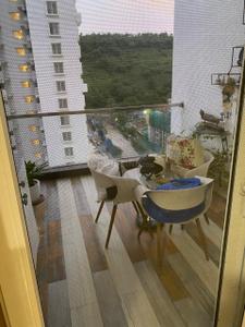 Balcony Image of 1500 Sq.ft 3 BHK Apartment / Flat for sale in Kolte Patil 24K Sereno, Baner Pune for Rs. 29000000