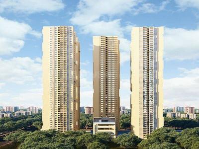 Image of 1550 Sq.ft 3 BHK Apartment / Flat for sale in Hitech City, Hyderabad for Rs. 8900000