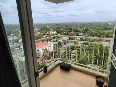 Balcony Image of 1430 Sq.ft 3 BHK Apartment / Flat for sale in Asset Synergy Heights, Thrippunithura Kochi for Rs. 7200000