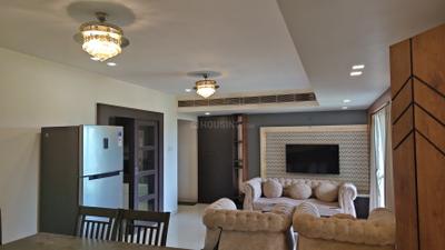 Living Room Image of 1630 Sq.ft 3 BHK Apartment / Flat for sale in Uniworld City Frisco, New Town Kolkata for Rs. 17000000