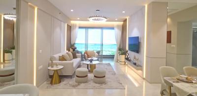 Hall Image of 1326 Sq.ft 2 BHK Apartment / Flat for sale in Godrej Eternal Palms, Sanpada Navi Mumbai for Rs. 32400000