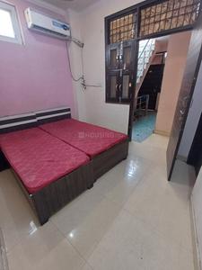 Bedroom Image of 280 Sq.ft 1 RK Builder Floor for rent in Sant Nirankari Colony RWA, Mukherjee Nagar New Delhi for Rs. 7500
