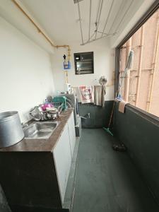 Kitchen Image of 3510 Sq.ft 3 BHK Apartment / Flat for sale in Nia Nami Riverside 46, Raysan Gandhinagar for Rs. 19000000