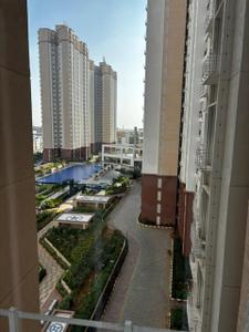 Balcony Image of 1450 Sq.ft 3 BHK Apartment / Flat for rent in Prestige Jindal City, Anchepalya Bengaluru for Rs. 55000