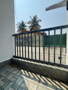 Balcony Image of 700 Sq.ft 1 BHK Apartment / Flat for rent in Indira Nagar Bengaluru for Rs. 46000