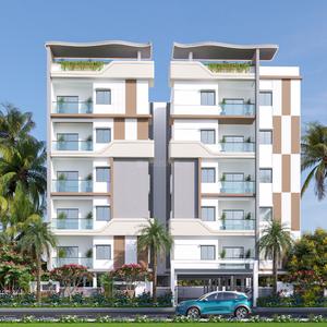 Image of 1240 Sq.ft 2 BHK Apartment / Flat for sale in Manikonda, Hyderabad for Rs. 8928000