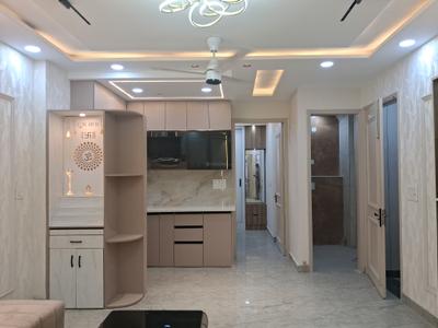 Living Room Image of 900 Sq.ft 3 BHK Builder Floor for rent in Dwarka Mor New Delhi for Rs. 28500
