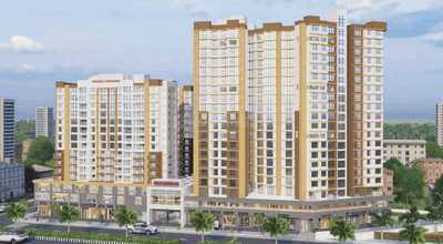 Image of 690 Sq.ft 1 BHK Apartment / Flat for sale in Yashraj Paradise, Kalyan East, Kalyan for Rs. 4250000