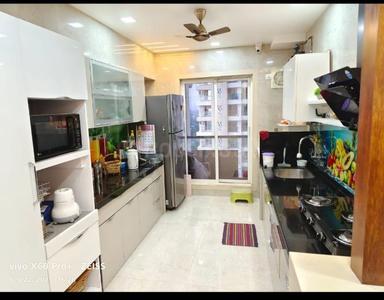 Kitchen Image of 1900 Sq.ft 3 BHK Apartment / Flat for sale in Deep Homes And Constructions Mumbai Auralis The Twins, Thane West Thane for Rs. 29800000