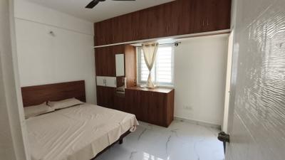 Bedroom Image of 700 Sq.ft 1 BHK Builder Floor for rent in Mahadevapura Bengaluru for Rs. 28500