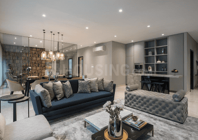 Living Room Image of 2050 Sq.ft 3 BHK Apartment / Flat for sale in Oberoi Esquire, Goregaon East Mumbai for Rs. 78500000