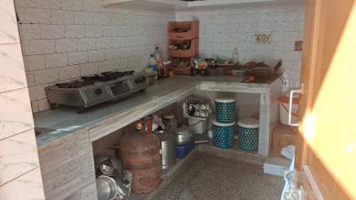 Kitchen Image of 350 Sq.ft 1 RK Builder Floor for rent in Sector 9 Faridabad for Rs. 13000