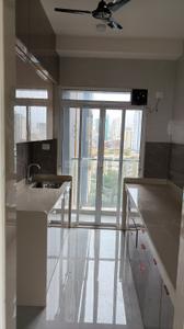 Kitchen Image of 1200 Sq.ft 3 BHK Apartment / Flat for rent in JVM Monica Gardens, Mulund East Mumbai for Rs. 73000