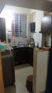 Kitchen Image of 500 Sq.ft 1 BHK Apartment / Flat for sale in Raj Shreeji Heights, Bhicholi Mardana Indore for Rs. 1700000
