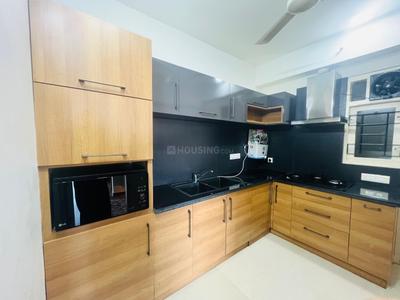 Kitchen Image of 1500 Sq.ft 3 BHK Apartment / Flat for rent in Crescent Aster, East Hill Kozhikode for Rs. 40000