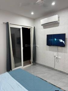 Bedroom Image of 750 Sq.ft 1 BHK Apartment / Flat for rent in Goyal Prime Plaza, Bodakdev Ahmedabad for Rs. 15000