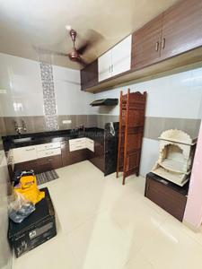 Kitchen Image of 650 Sq.ft 1 BHK Apartment / Flat for rent in Kothrud Pune for Rs. 22000