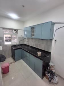 Kitchen Image of 600 Sq.ft 1.5 BHK Apartment / Flat for rent in Nandivardhan Fortuna Blue, Lower Parel Mumbai for Rs. 98000