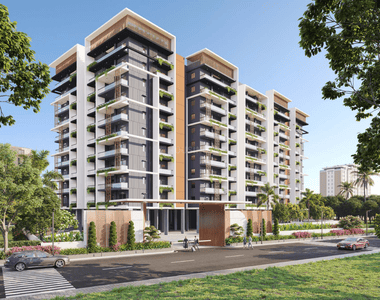Image of 1695 Sq.ft 3 BHK Apartment / Flat for sale in Narsingi, Hyderabad for Rs. 13000000