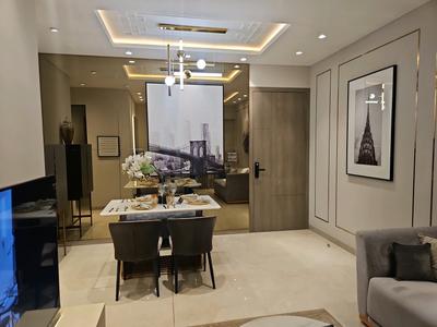 Living Room Image of 1286 Sq.ft 2 BHK Apartment / Flat for sale in Adani The Views Tower A B, Ghatkopar East Mumbai for Rs. 24100000