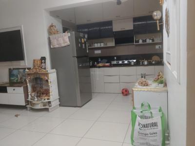 Kitchen Image of 1072 Sq.ft 3 BHK Apartment / Flat for rent in Anant Parmeshwar, Adalaj Gandhinagar for Rs. 24200