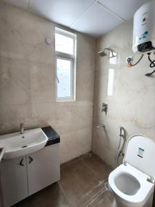 Bathroom Image of 1400 Sq.ft 3 BHK Builder Floor for sale in Adhikaansh Smart World Gems, Sector 89 Gurgaon for Rs. 23500000