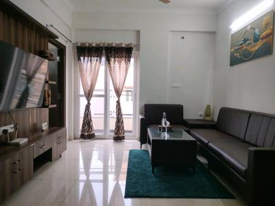 Living Room Image of 1100 Sq.ft 2 BHK Independent House for rent in Domlur Layout Bengaluru for Rs. 80000