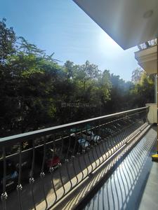 Balcony Image of 1944 Sq.ft 3 BHK Builder Floor for rent in Sarvapriya Vihar New Delhi for Rs. 150000