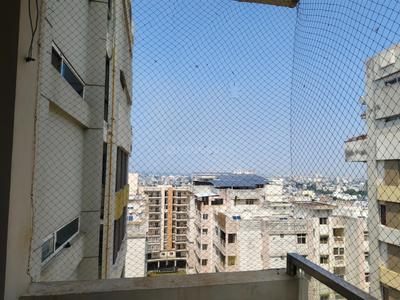 Balcony Image of 1650 Sq.ft 3 BHK Apartment / Flat for rent in Instrumentation Limited Colony Kota for Rs. 21000