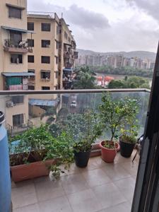 Balcony Image of 704 Sq.ft 1 BHK Apartment / Flat for sale in La Mer Residency, Panvel Navi Mumbai for Rs. 6500000